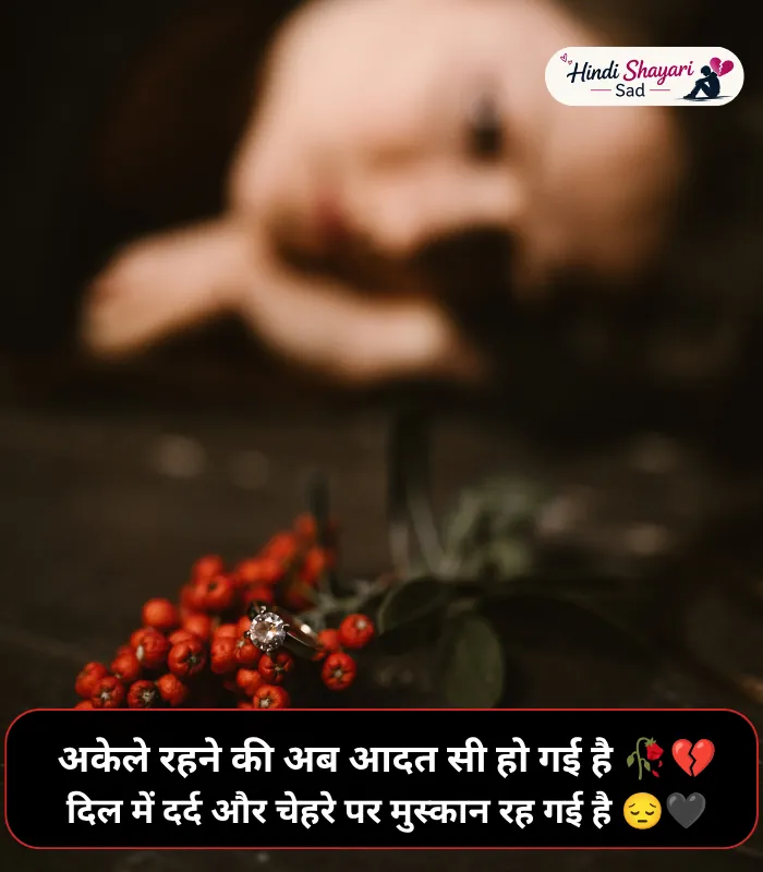 Alone Shayari in Hindi Alone Shayari in Hindi