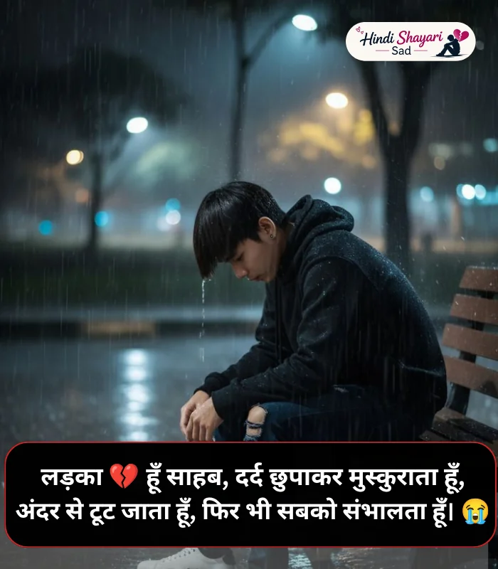 Sad Shayari😭 Life Boy