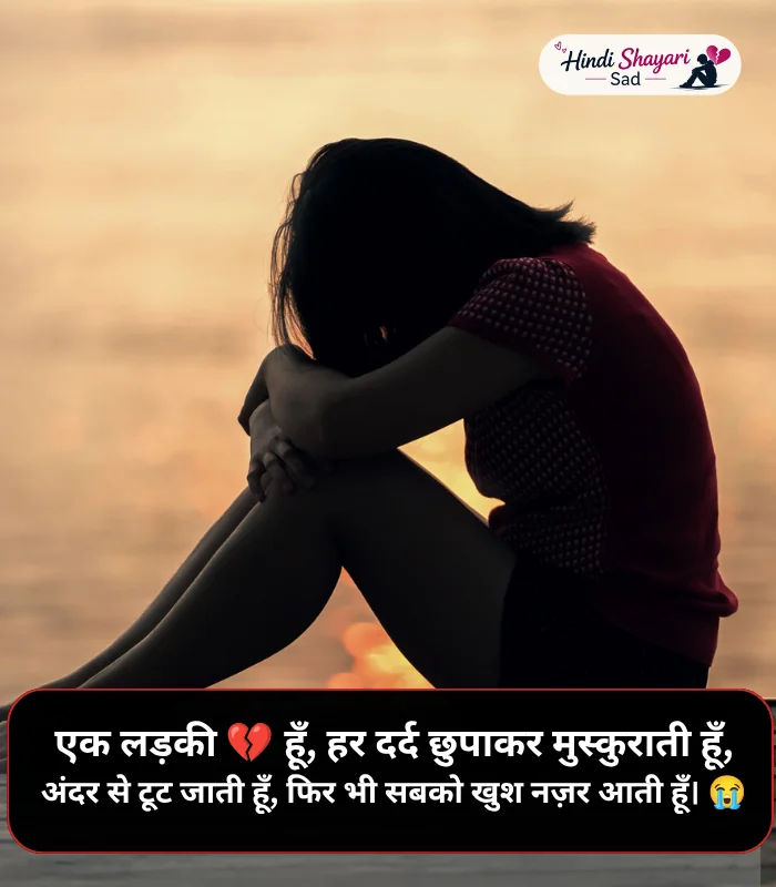 Sad Shayari😭 Life Girl